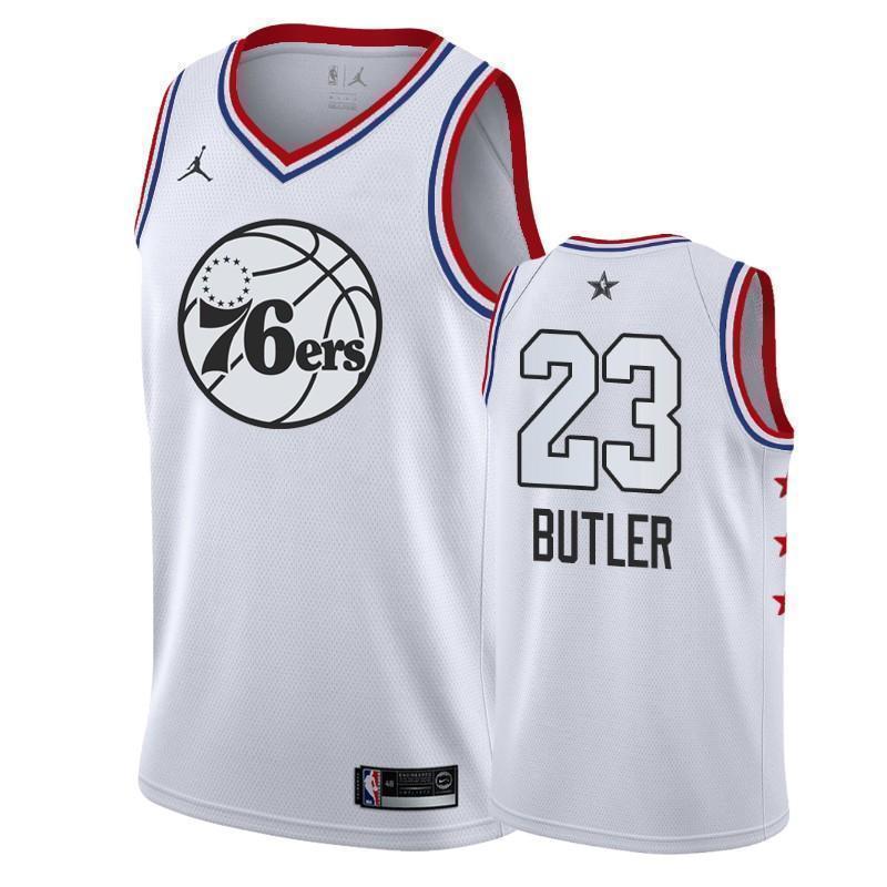 Philadelphia 76ers #23 Jimmy Butler 2019 ALL STAR Swingman Jersey