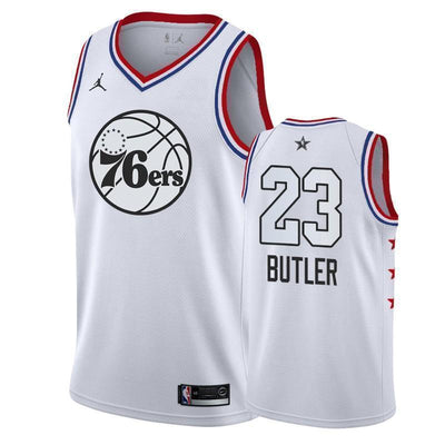 Philadelphia 76ers #23 Jimmy Butler 2019 ALL STAR Swingman Jersey