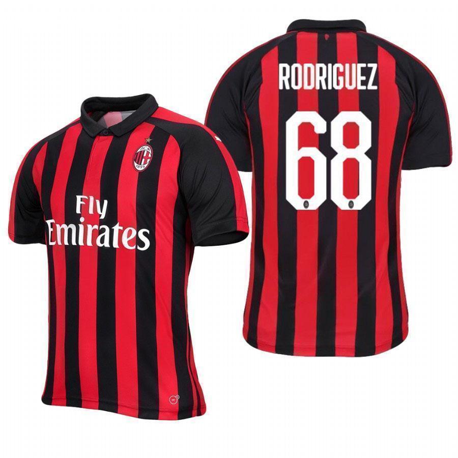 Ricardo Rodriguez AC Milan Home Jersey 2018/19