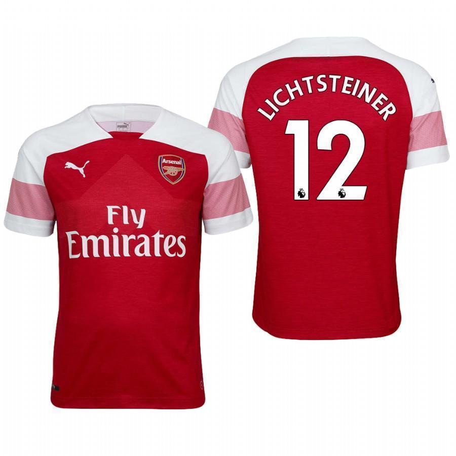 Stephan Lichtsteiner Arsenal Home Jersey 2018/19
