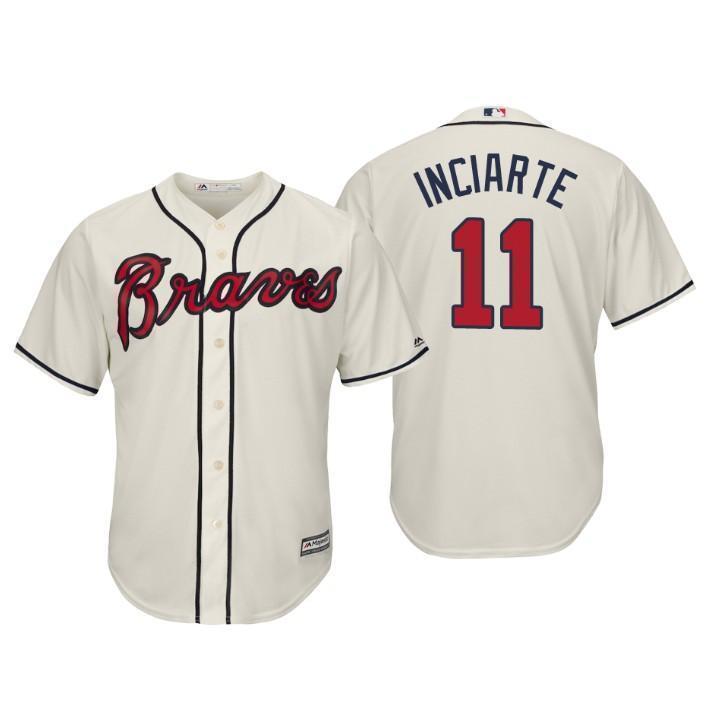 Ender Inciarte Atlanta Braves 2019 Baseball Player Jersey