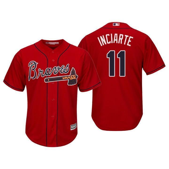 Ender Inciarte Atlanta Braves 2019 Baseball Player Jersey