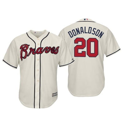 Josh Donaldson Atlanta Braves 2019 Baseball Player Jersey
