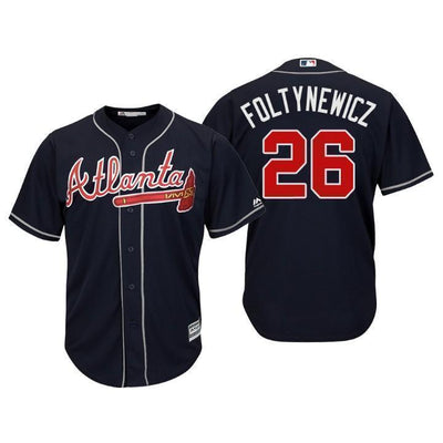 Mike Foltynewicz Atlanta Braves 2019 Baseball Player Jersey