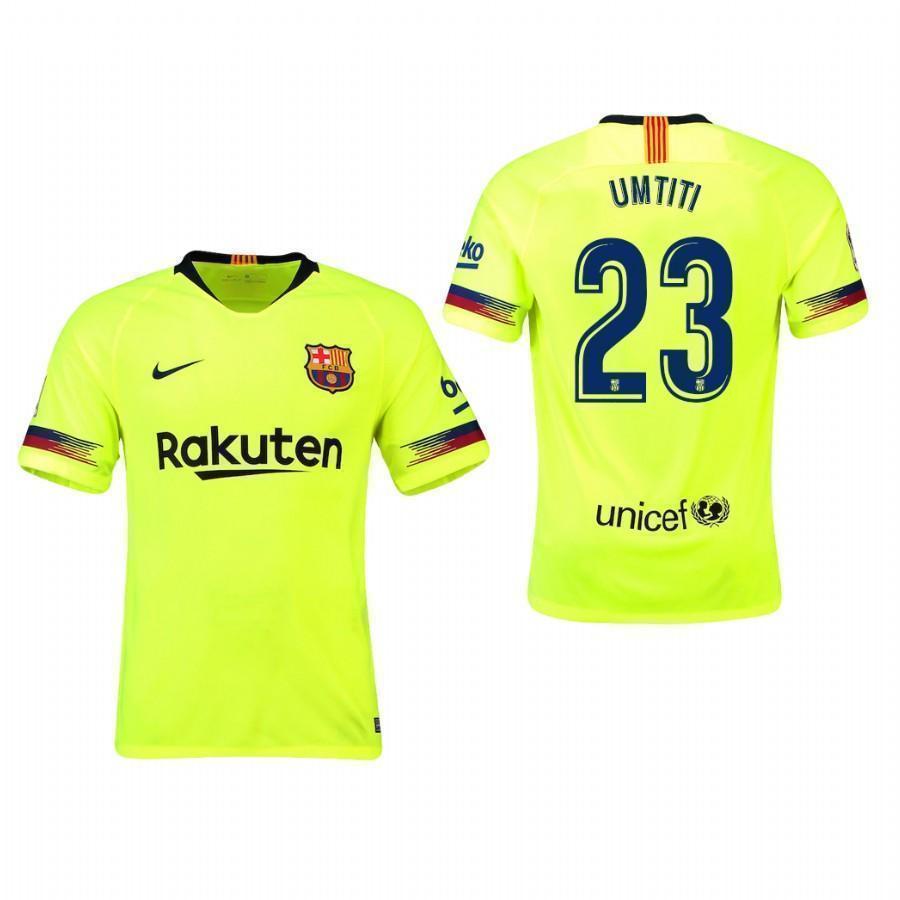 Umtiti Barcelona Away Jersey 2018/19