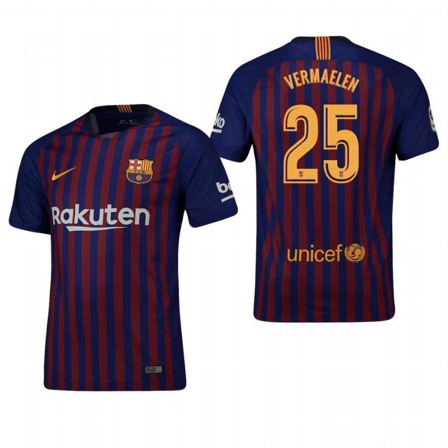 Vermaelen Barcelona Home Jersey 2018/19