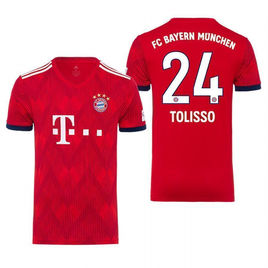Corentin Tolisso Bayern Munich Home Jersey 2018/19
