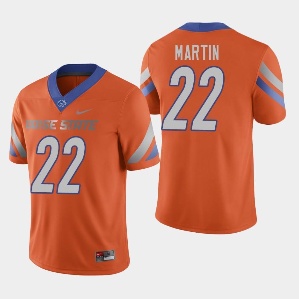 Doug Martin Boise State Broncos Football Jersey - Orange