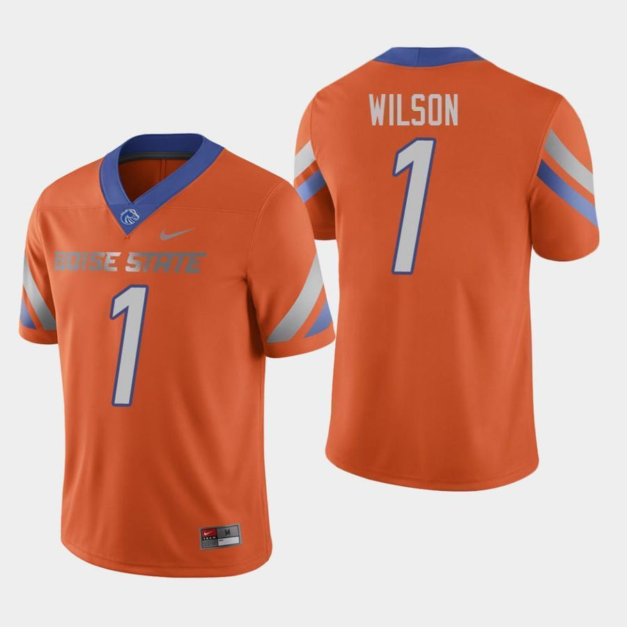 Kyle Wilson Boise State Broncos Football Jersey - Orange