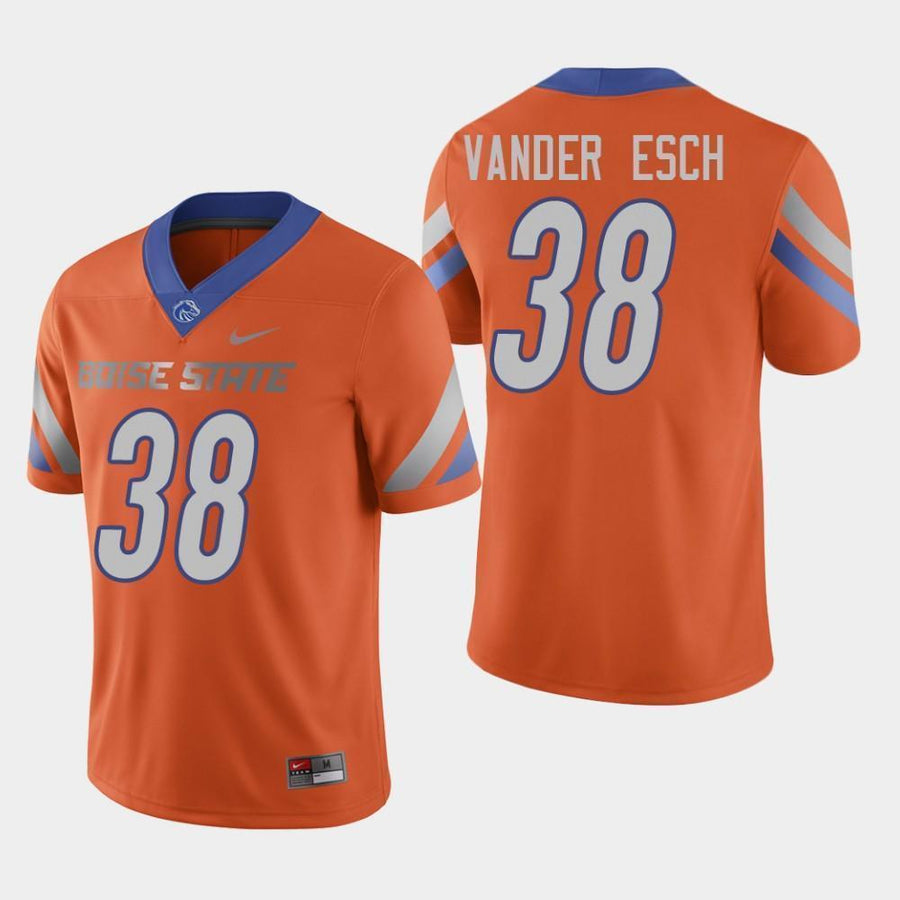 Leighton Vander Boise State Broncos Football Jersey - Orange