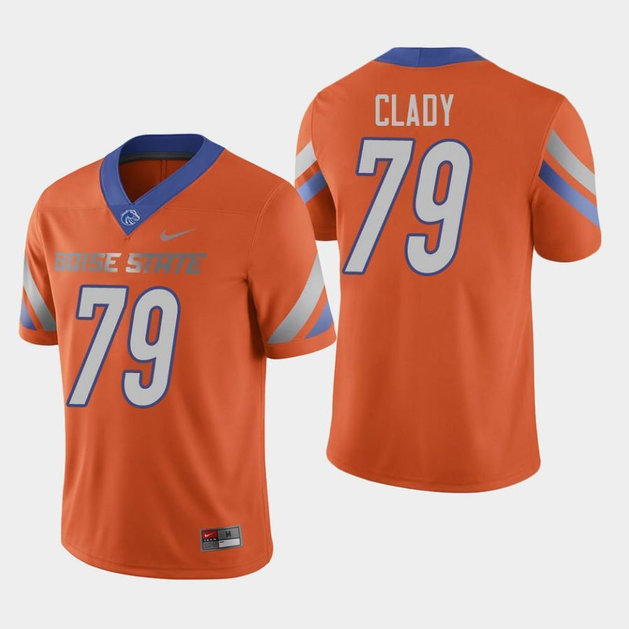 Ryan Clady Boise State Broncos Football Jersey - Orange
