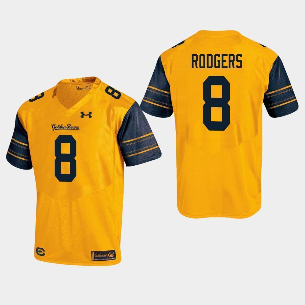 Aaron Rodgers Cal Golden Bears Football Jersey - Gold