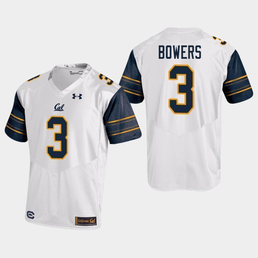 Ross Bowers Cal Golden Bears Football Jersey - White