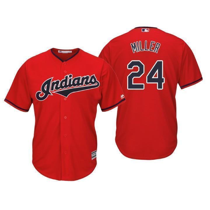 Andrew Miller Cleveland Indians 2019 Baseball Player Jersey