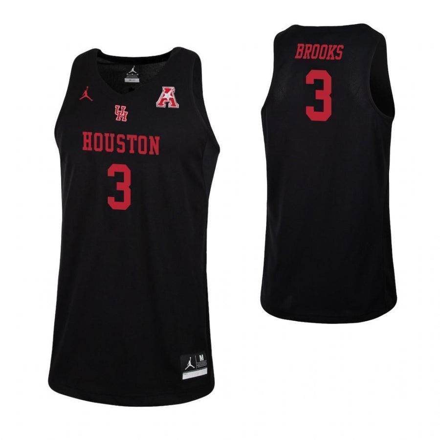 Armoni Brooks Houston Cougars Basketball Jersey - Black