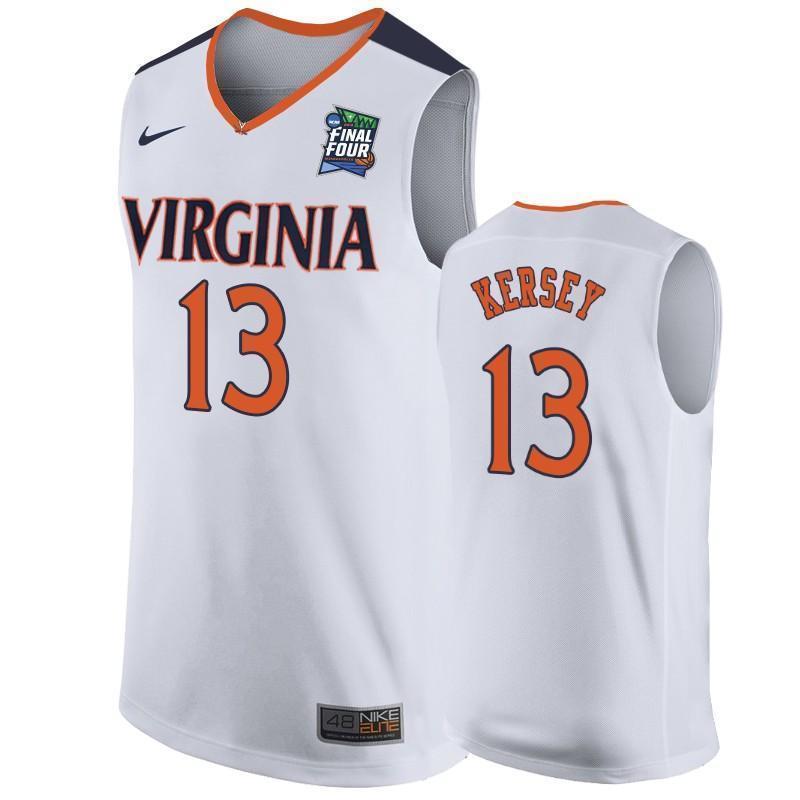 Grant Kersey Virginia Cavaliers 2019 Final Four Basketball Jersey - White