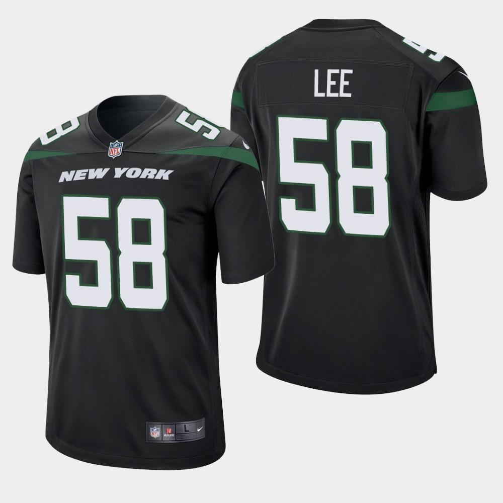 Darron Lee New York Jets 2019 Game Jersey - Black