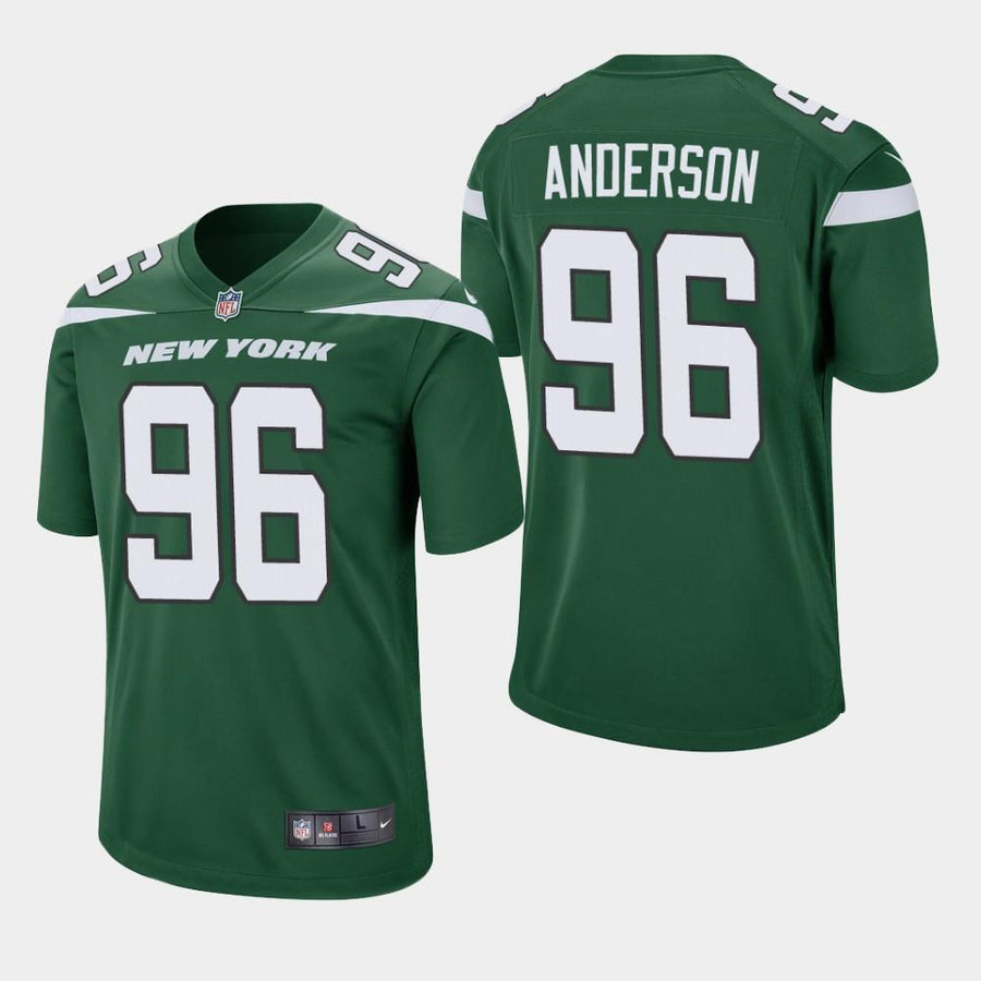 Henry Anderson New York Jets 2019 Game Jersey - Green