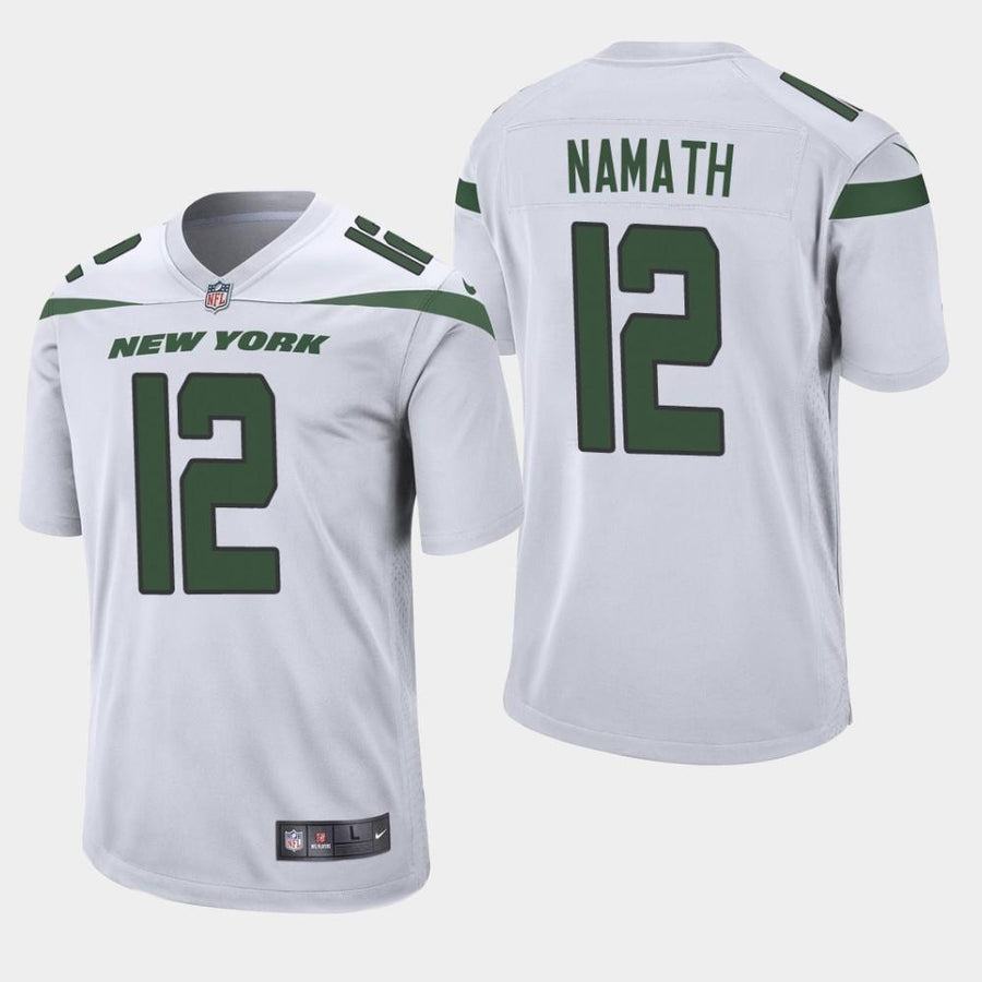 Joe Namath New York Jets 2019 Game Jersey - White