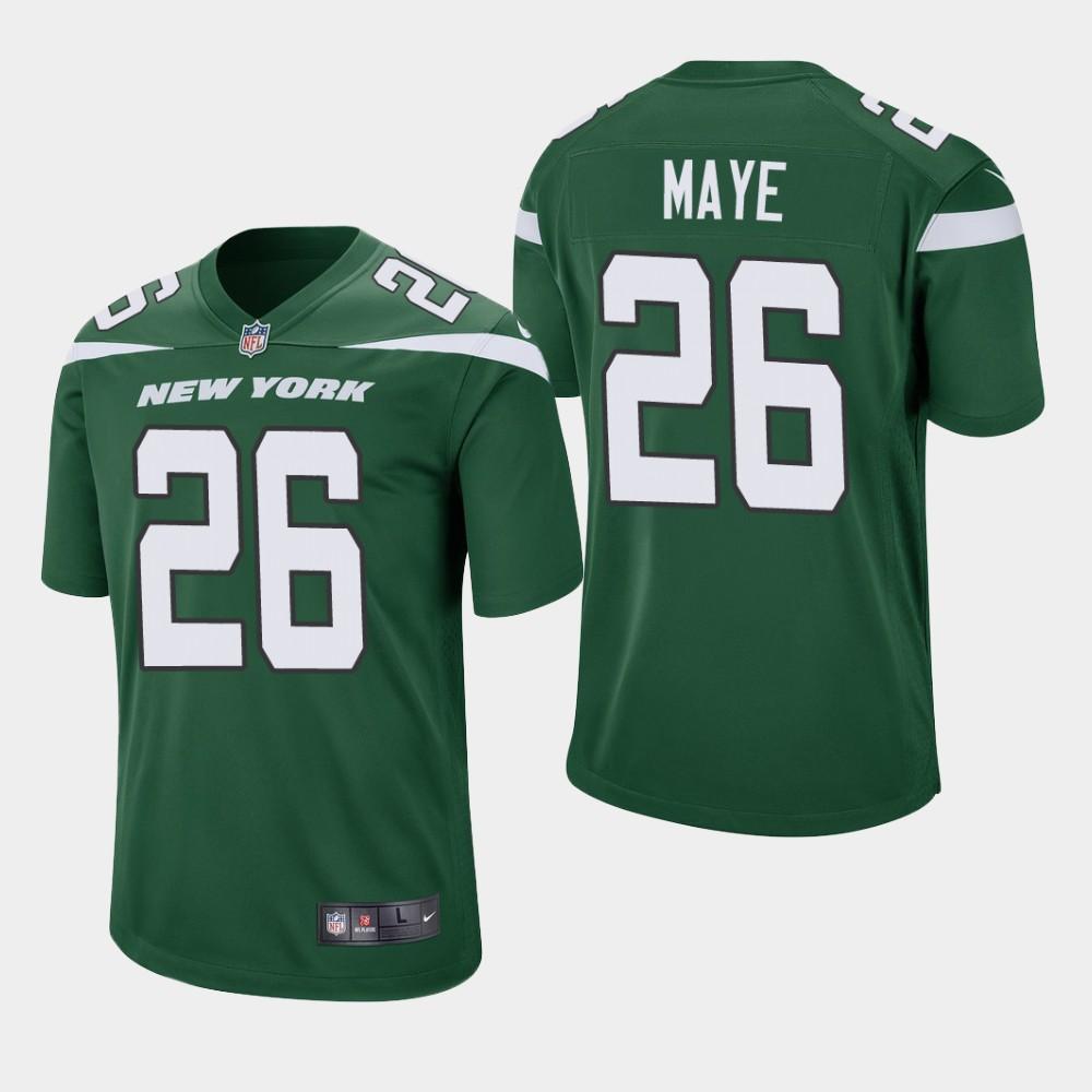 Marcus Maye New York Jets 2019 Game Jersey - Green