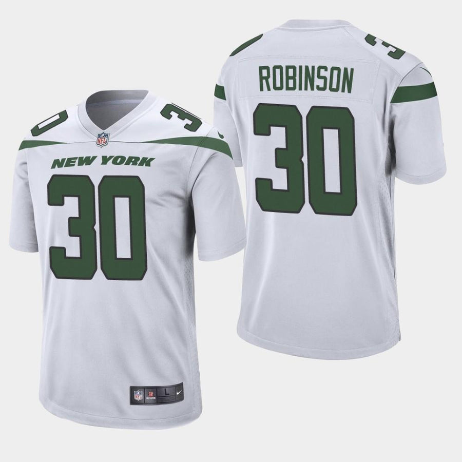 Rashard Robinson New York Jets 2019 Game Jersey - White