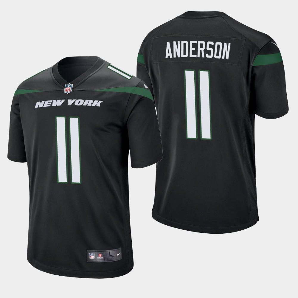 Robby Anderson New York Jets 2019 Game Jersey - Black