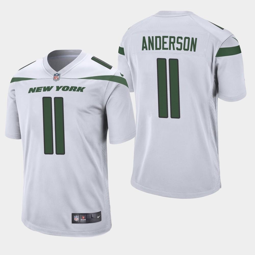 Robby Anderson New York Jets 2019 Game Jersey - White