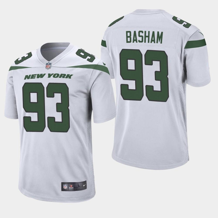 Tarell Basham New York Jets 2019 Game Jersey - White