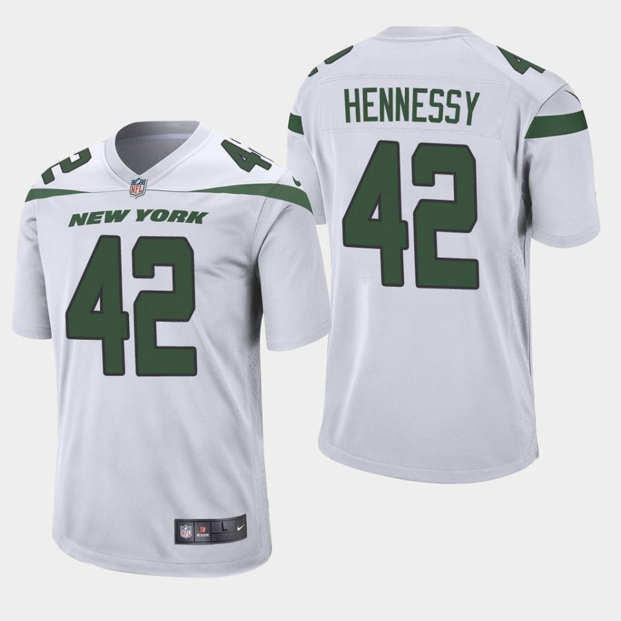 Thomas Hennessy New York Jets 2019 Game Jersey - White