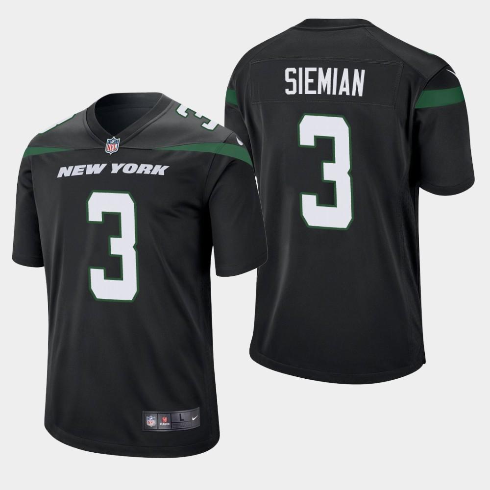 Trevor Siemian New York Jets 2019 Game Jersey - Black