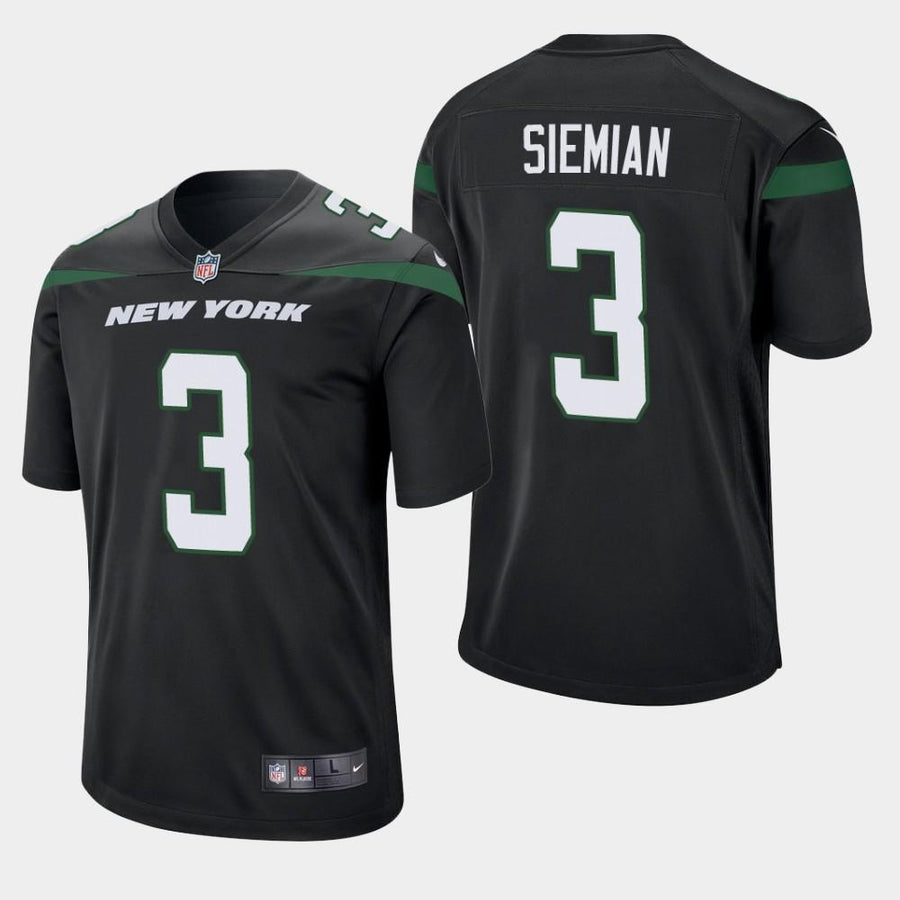 Trevor Siemian New York Jets 2019 Game Jersey - Black