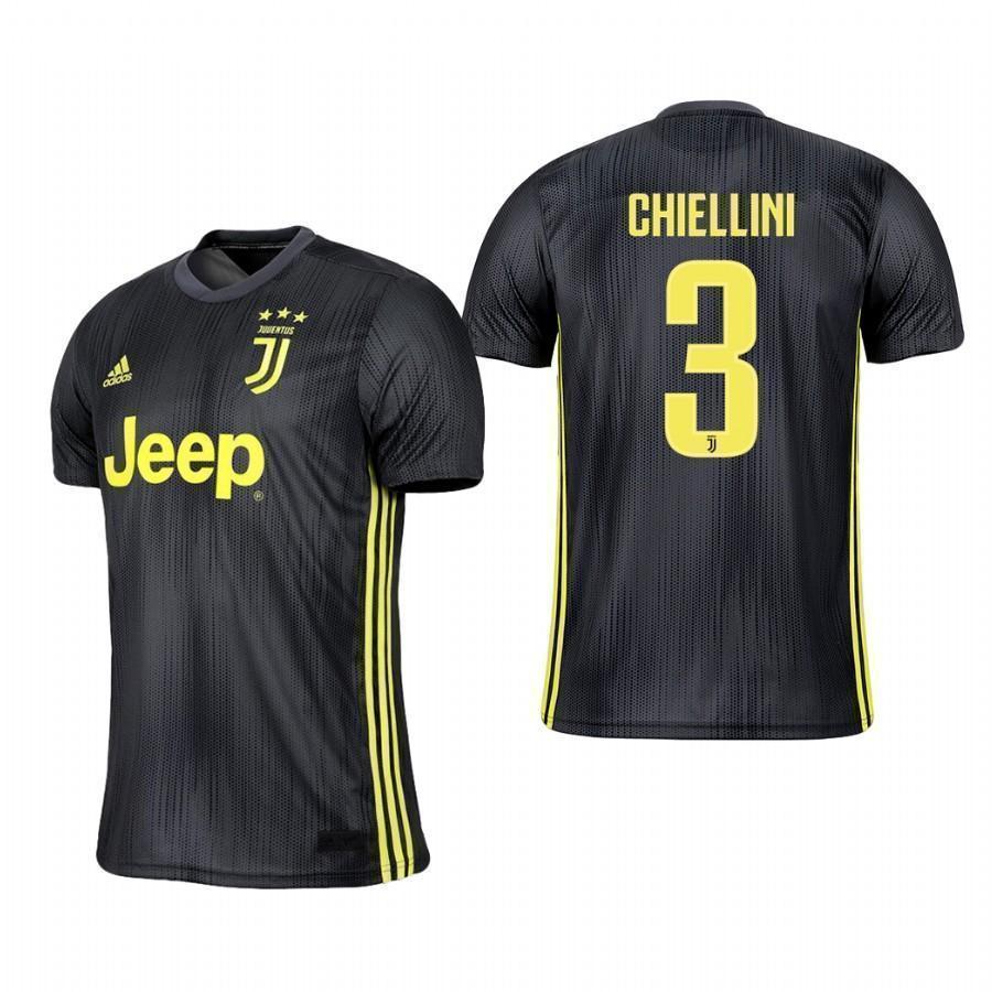 Giorgio Chiellini Juventus Third Jersey 2018/19