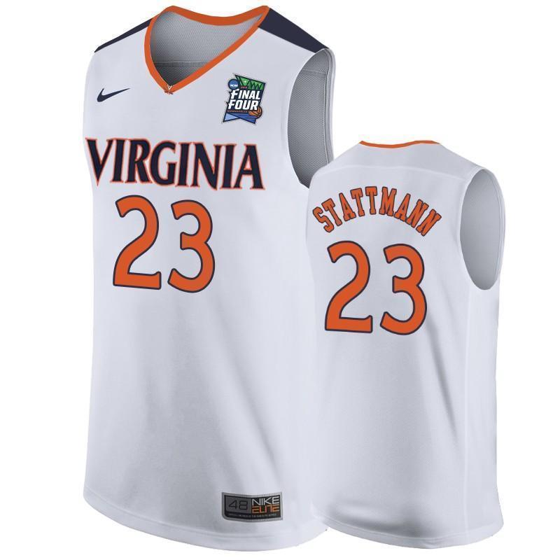 Kody Stattmann Virginia Cavaliers 2019 Final Four Basketball Jersey - White