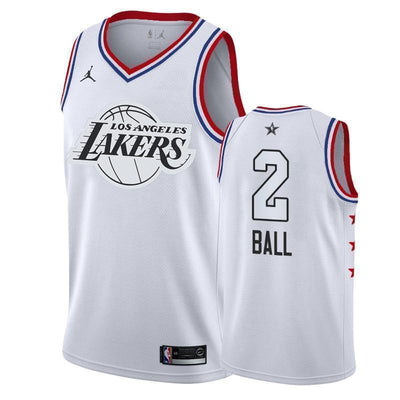 Los Angeles Lakers #2 Lonzo Ball 2019 ALL STAR Swingman Jersey