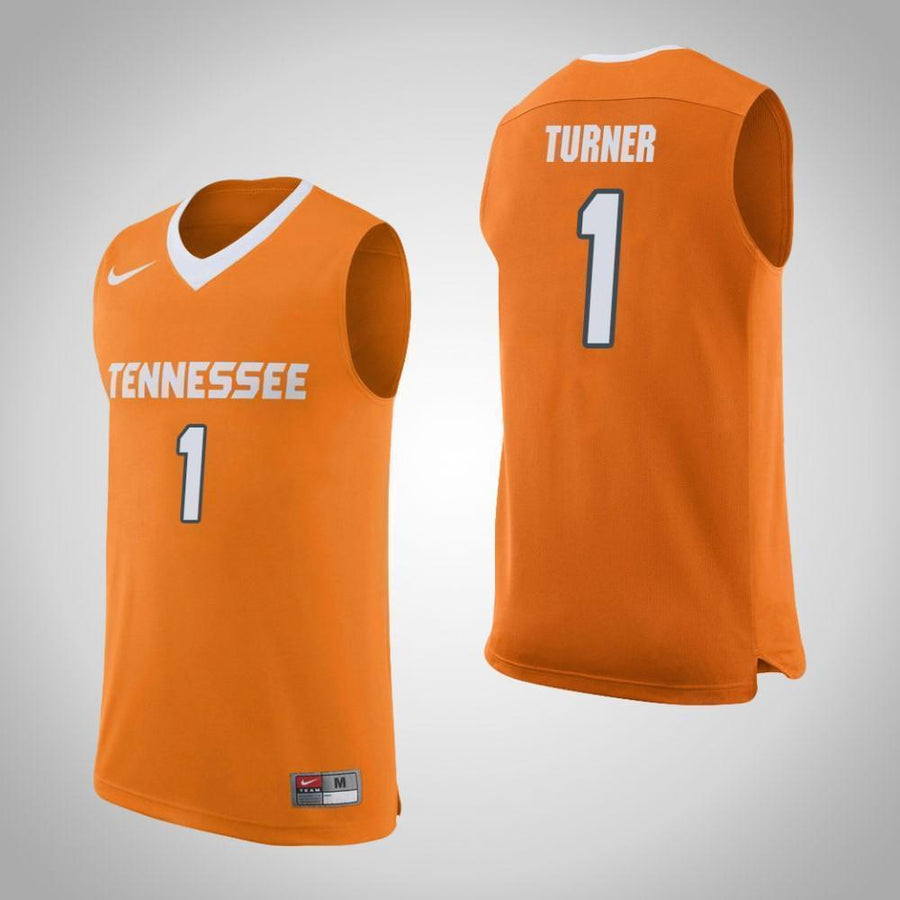 Lamonte Turner Tennessee Volunteers Basketball Jersey-Orange