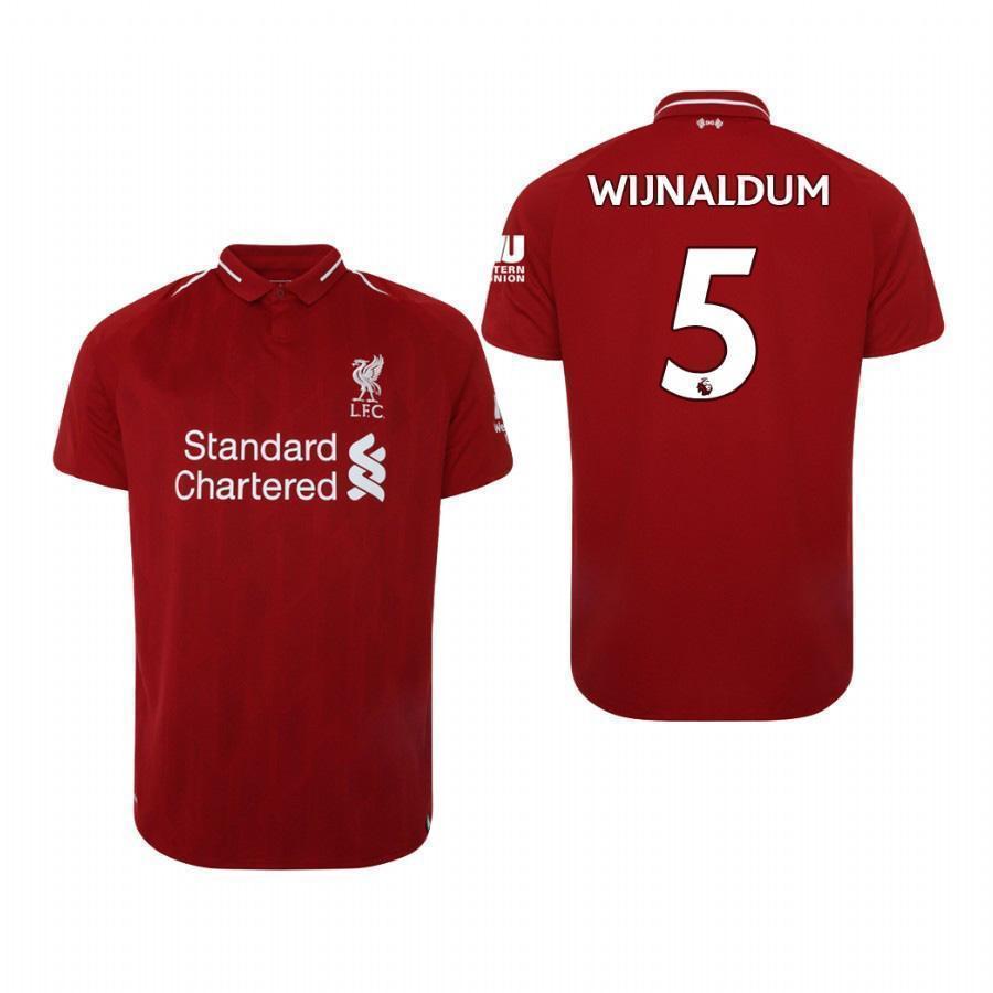 Georginio Wijnaldum Liverpool Away Jersey 2018/19