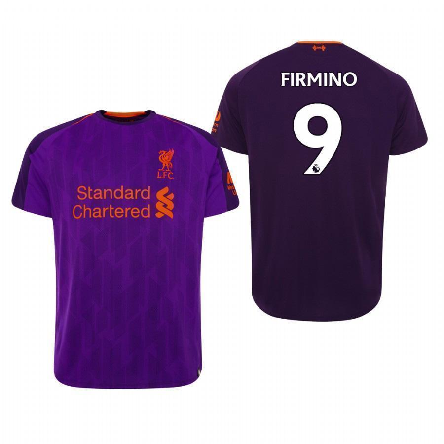 Roberto Firmino Liverpool Away Jersey 2018/19