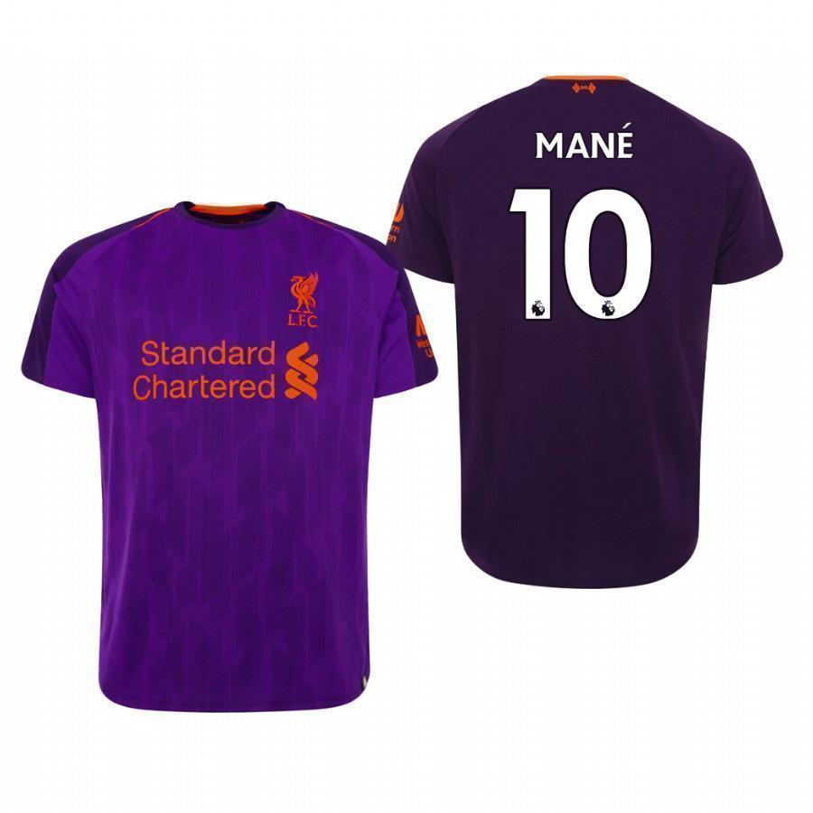 Sadio Mane Liverpool Away Jersey 2018/19