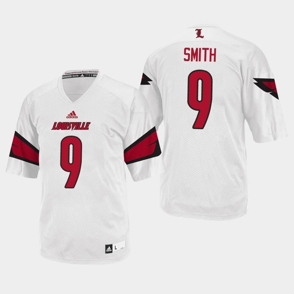 Jaylen Smith Louisville Cardinals Football Jersey - White