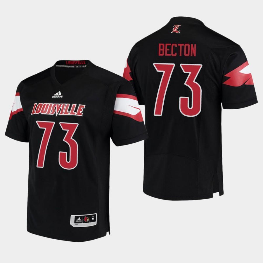 Mekhi Becton Louisville Cardinals Football Jersey - Black