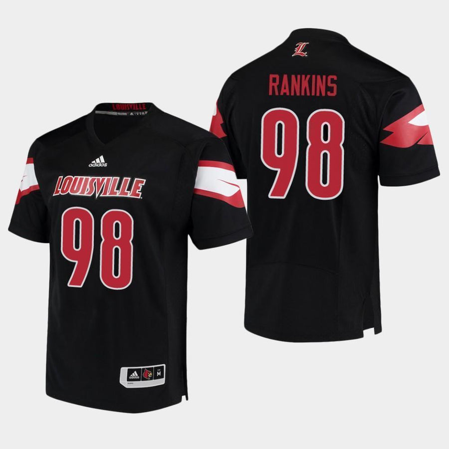 Sheldon Rankins Louisville Cardinals Football Jersey - Black