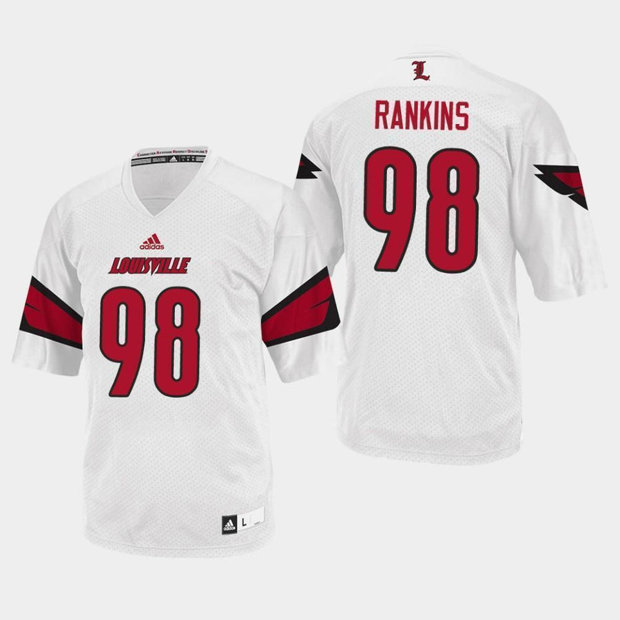 Sheldon Rankins Louisville Cardinals Football Jersey - White