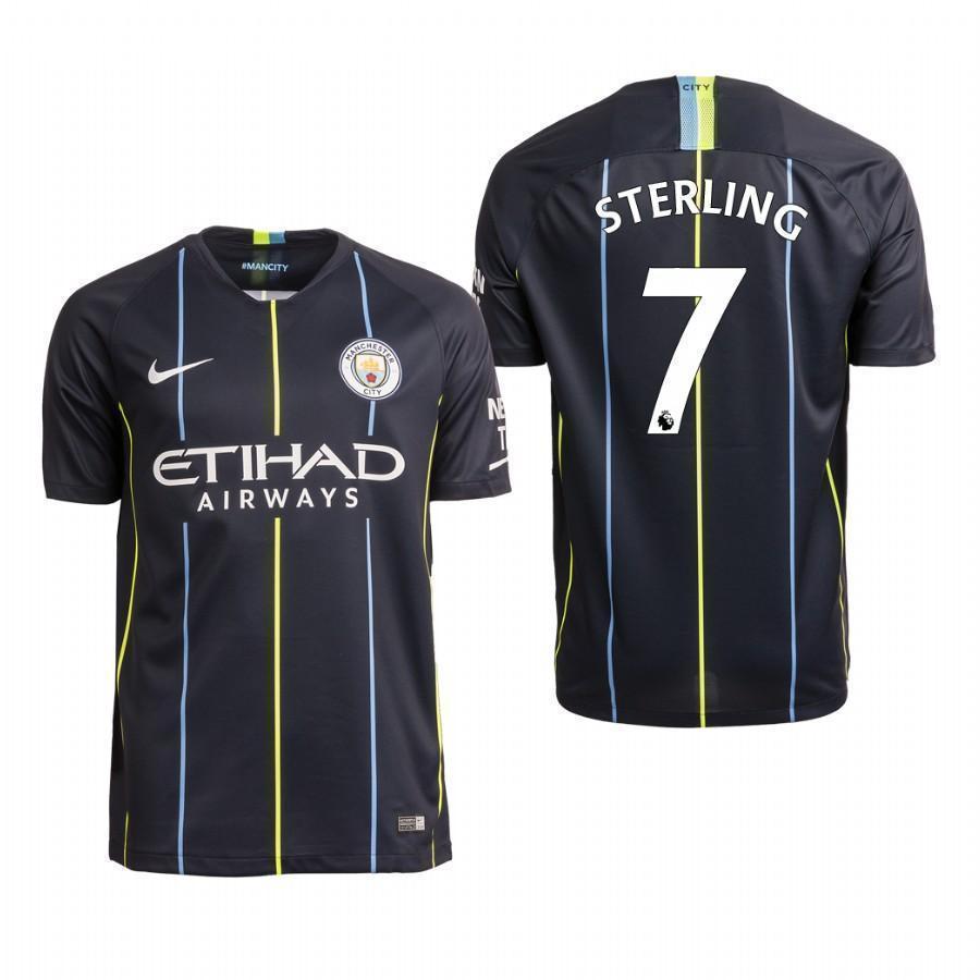 Raheem Sterling Manchester City Away Jersey 2018/19