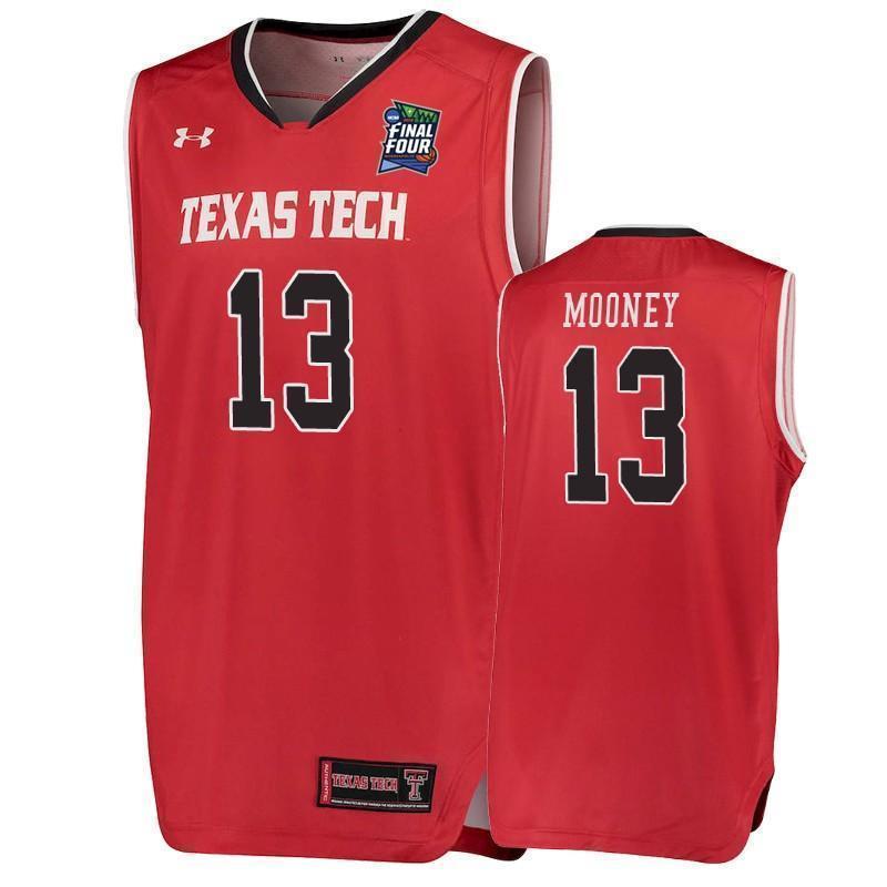 Matt Mooney Texas Tech Red Raiders 2019 Final Four Basketball Jersey - Red