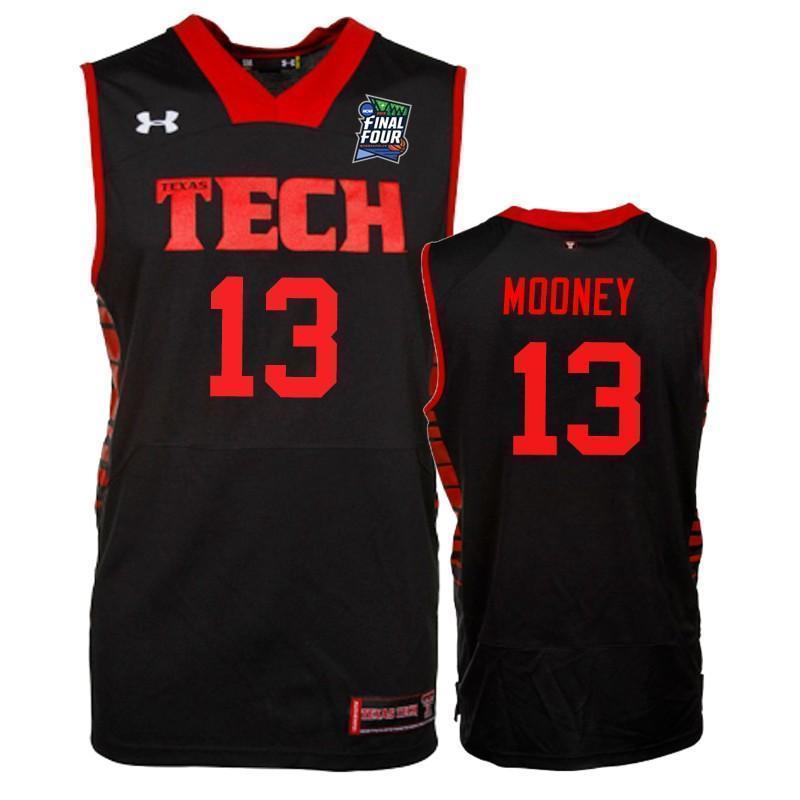 Matt Mooney Texas Tech Red Raiders 2019 Final Four Basketball Jersey - Black