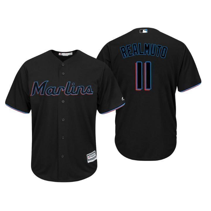 J.T. Realmuto Miami Marlins 2019 Baseball Player Jersey