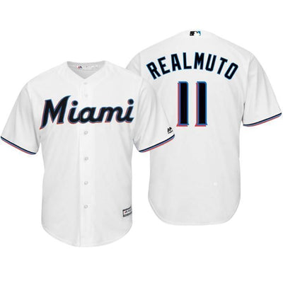 J.T. Realmuto Miami Marlins 2019 Baseball Player Jersey