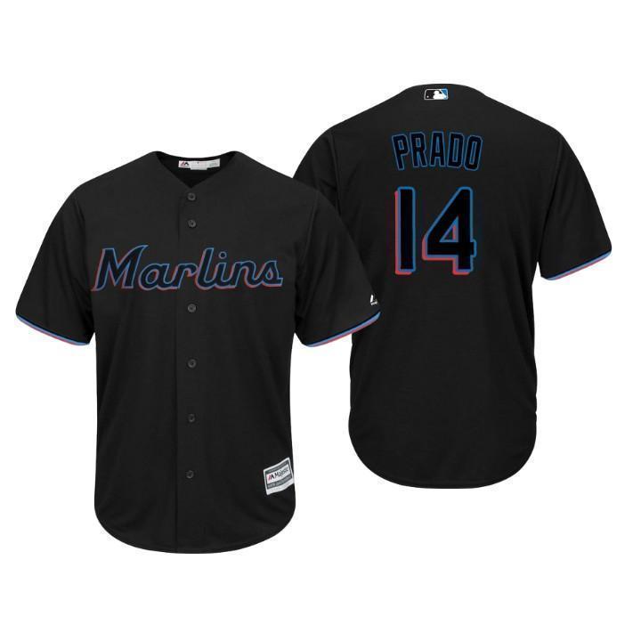 Martin Prado Miami Marlins 2019 Baseball Player Jersey