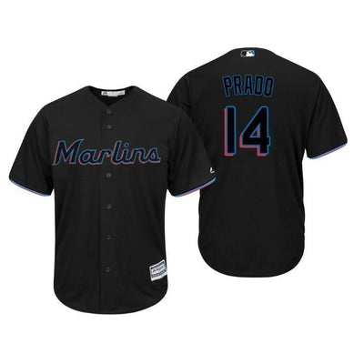 Martin Prado Miami Marlins 2019 Baseball Player Jersey