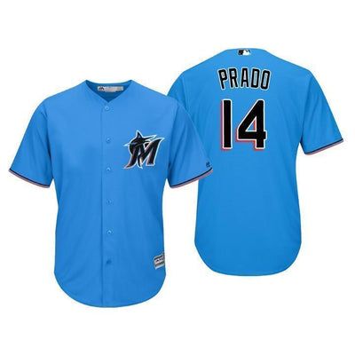 Martin Prado Miami Marlins 2019 Baseball Player Jersey